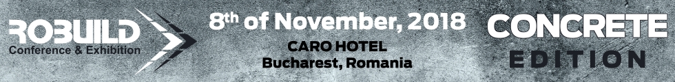 ROBUILD Conference & Exhibition - CONCRETE EDITION 8th November - Caro Club Bucharest
