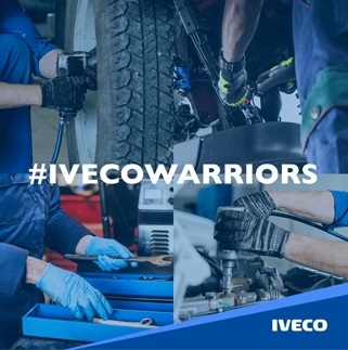 IVECO ensures service and maintenance of its vehicles to help keep transport operating