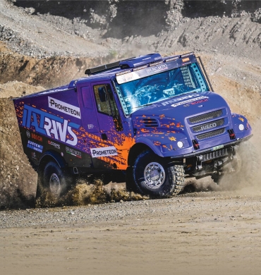 Primele anvelope Prometeon S02 Pista vor debuta la Raliul Dakar 2023