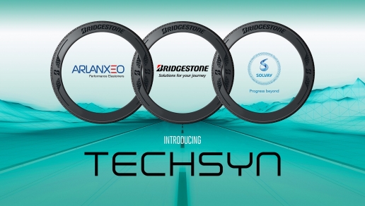 Bridgestone, ARLANXEO și Solvay lansează TECHSYN, ce oferă anvelopelor rezistență de neegalat și performanță ecologică
